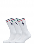 Polo Ralph Lauren - Poly Blend-Big Pp Tech Crew 3Pk - Tavalised sokid - ONE SIZE