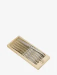 Jean Dubost - Knife Set 6 Pcs Laguiole - Noad - L23.5CM