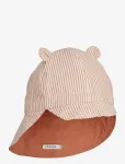 Liewood - Gorm Reversible Seersucker Sun Hat With Ears - P&auml;ikesem&uuml;tsid - 6-9M
