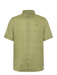 Timberland - Mill Brook Linen Short Sleeve Shirt Sage - L&uuml;hikeste varrukatega - XXL