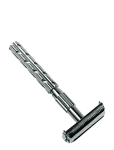 Parker - Parker 22R - Gunmetal Handle Butterfly Open Safety Razor - Pardlid - ONE SIZE