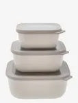 Mepal - Rectangular Bowl Set W.lid Cirqula High - Kastid ja konteinerid - ONE SIZE