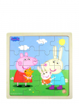 Barbo Toys - Peppa Pig - Wooden Puzzle &ndash; Rebecca - Puidust pusled - ONE SIZE