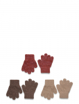 Mikk-line - Magic Gloves 3 Pack W. Lurex - Kindad - 104/122