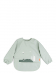 Done By Deer - Sleeved Pocket Bib Croco Green - Pikkade varrukatega pudip&otilde;lled - ONE SIZE