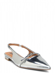 Bianco - Biabari Pointy Flat Slingback Faux Leather - Madalad slingback-kingad - 39
