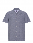 Tommy Jeans - Tjm Linen Blend Camp Ss Ext - Linased s&auml;rgid - XS