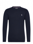 U.S. Polo Assn. - Mads Reg Cot Uspa M Knit - &Uuml;mara kaelusega - L