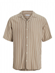 Jack & Jones - Jjeenzo Stripe Resort Shirt Ss Sn - L&uuml;hikeste varrukatega s&auml;rgid - XL