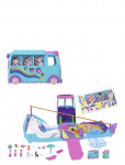 Polly Pocket - Pet Mobile Adventure Playset With Micro Dolls & Transforming Camper Van, Pets & Toy Car - M&auml;ngukomplektid - ONE SIZE