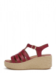 FitFlop - Platfforms Espadr. Leather Fisherman Wedge Sandals - Kontsaga espadrillid - 38