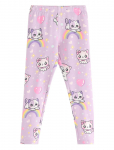 Lindex - Leggings Br Inside Aop Cats A - Retuusid - 98