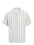 Jack & Jones - Jorcoba Stripe Resort Shirt Ss Sn - L&uuml;hikeste varrukatega s&auml;rgid - L