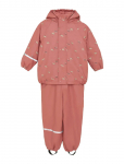 CeLaVi - Rainwear Set - Aop, W. Fleece - Vihmariiete komplektid - 70