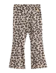 Lindex - Leggings Flare Velour Aop Leo - P&uuml;ksid - 92