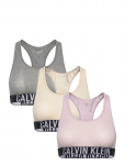 Calvin Klein - 3Pk Bralette - Braletid - 140-152