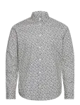 Casual Friday - Cflevin Aop Shirt - Mustriga s&auml;rgid - XL