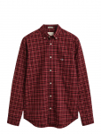 Gant - Reg Classic Poplin Check Shirt - Ruudulised s&auml;rgid - XXXL