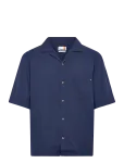 Timberland - Ss Seersucker Resort Shirt Oceana Yd - Vabaaja s&auml;rgid - L