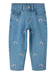 Name It - Nmfbella Mom Emb Jeans 1224-Fr Noos - Vaba l&otilde;ikega teksad - 104