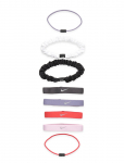 NIKE Equipment - Nike Flex Classic Mixed Hair Ties 8Pk Metallic - Spordi peapaelad - ONE SIZE