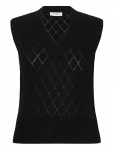 Rosemunde - Rwaida Alpaca Sl V-Neck Vest - Kootud vestid - M