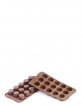 Silikomart - Silikoneform Praline 15 Stk. &Oslash;30 H18,5 - Koogikese- ja muffinivormid - FOR 15PCS