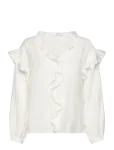 Coster Copenhagen - Longsleeved Blouse With Frills - Pikkade varrukatega - 34