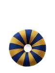 Studio About - Float Pillow, Dark Blue/Ochre - Padjad - &Oslash; 40 CM