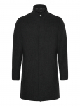 Lindbergh Black - Detachable Collar Wool Coat - Villased mantlid - XXXL