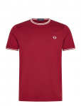 Fred Perry - Twin Tipped T-Shirt - L&uuml;hikeste varrukatega - XL