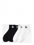 Lindex - Sock High Ankle 4 P Placement - L&uuml;hikese s&auml;&auml;rega sokid - 39/41