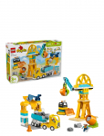 LEGO - 3-I-1 Byggeplads Med K&oslash;ret&oslash;jer 10476 - Lego duplo - ONE SIZE