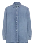 Calvin Klein Jeans - Oversized Shirt Vintage Bell - Teksas&auml;rgid - S