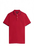 Tommy Hilfiger - Pique Undercollar Reg Polo - L&uuml;hikeste varrukatega - M