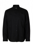 Selected - Slmregclay Linenblend Ls Shirt Cla Noos - Vabaaja s&auml;rgid - XL
