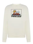 Knowledge Cotton Apparel - Relaxed Printed Crew Neck - Dressipluusid - M