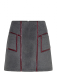 Laagam - Frankie Grey Short Skirt - L&uuml;hikesed seelikud - 42