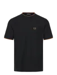 Fred Perry - Pocket Detail Pique Tee - L&uuml;hikeste varrukatega - XS