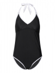 Mamalicious - Mlblair Halter Contrast Hc Swimsuit 2F - Ujumisriided - L