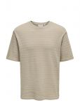 ONLY & SONS - Onsgivo Reg 12 Ss Crew Knit Noos - &Uuml;mara kaelusega - S