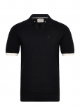 Superdry - Johnny Collar Knitted Polo - L&uuml;hikeste varrukatega kootud polos&auml;rgid - XXL