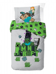 Minecraft - Bed Linen Minecraft Build & Explore 140X200 60X63 Cm - Voodilinad - 140X20060X63CM