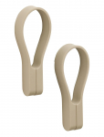 Zone Denmark - H&aring;ndkl&aelig;destrop Loop Magnet 2 Stk. Camel - Konksud - 7.8X5.5X1.2CM x 7.8