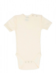 Smallstuff - Body Ss, Off. White Melange Drop Needle, Merino Wool - L&uuml;hikeste varrukatega - 62