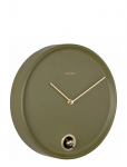 KARLSSON - Wall Clock Esencia Cuckoo Luxury Green - Seinakellad - &Oslash; 30 CM