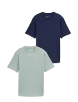 Tom Tailor - Doublepack T-Shirt, Packaging - L&uuml;hikeste varrukatega - M