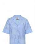 ROUGE EDIT - Rouzoella 3/4 Resort Collar Shirt - L&uuml;hikeste varrukatega - 40