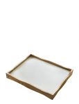 Aida - Raw Teak - Bakke Vendbar 38 X31X4,5 Cm. Tykkelse 0,9 Cm - Kandikud - ONE SIZE