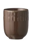 Aida - Confetti Chocolate Mini Kop Med Relief Porcel&aelig;n 5 Cl. - Espressotassid - ONE SIZE